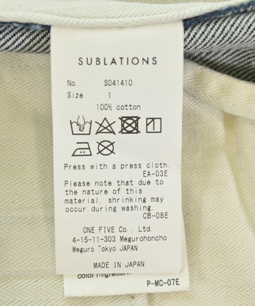 SUBLATIONS ยีนส์