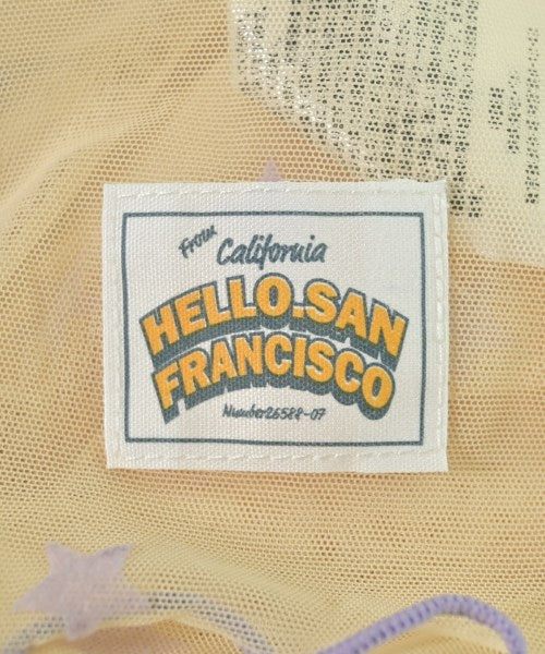 HELLO.SANFRANCISCO เสื้อยืด/เสื้อท็อปส์