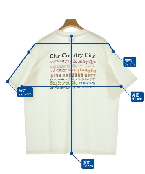 CITY COUNTRY CITY เสื้อยืด/เสื้อท็อปส์