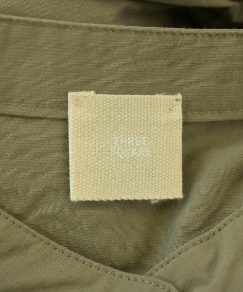 THREE SQUARE เดรสที่เป็นเสื้อเชิ้ตตัวยาว