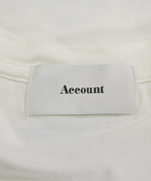Account เสื้อยืด/เสื้อท็อปส์