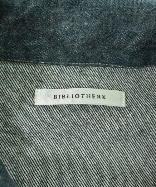 BIBLIOTHERK แจ็คเก็ตยีนส์