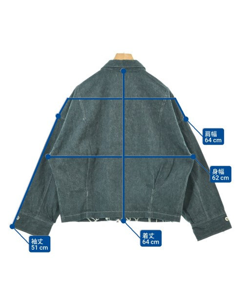 BIBLIOTHERK แจ็คเก็ตยีนส์