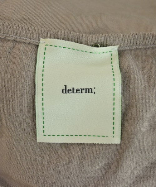 determ; เสื้อยืด/เสื้อท็อปส์