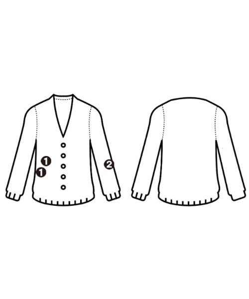 EVERYDAY I LIKE เสื้อคาร์ดิแกน