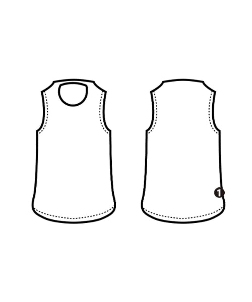 EVERYDAY I LIKE เสื้อแขนกุด