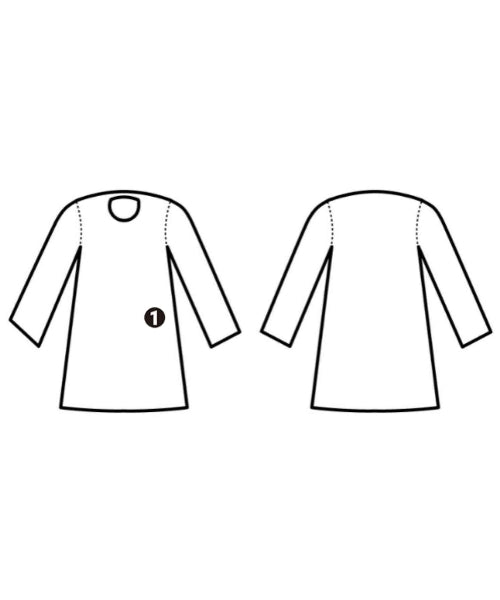 Re NAVE เดรสที่เป็นเสื้อเชิ้ตตัวยาว