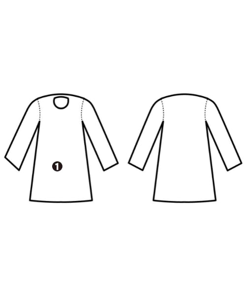 Re NAVE เดรสที่เป็นเสื้อเชิ้ตตัวยาว