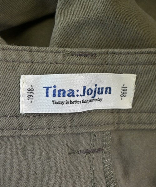 TINA:JOJUN กางเกงมีกระเป๋าข้างกางเกง2-4 กระเป๋า