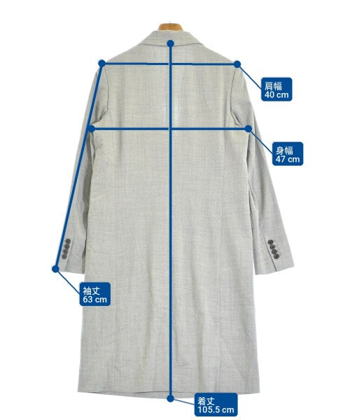 CK CALVIN KLEIN เสื้อโค้ทเชสเตอร์ฟิลด์