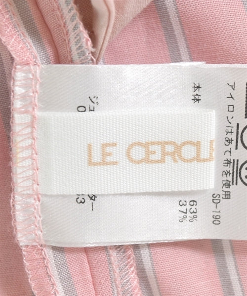 LE CERCLE par rope เดรสที่เป็นเสื้อเชิ้ตตัวยาว