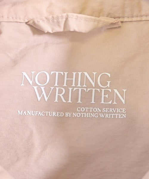 NOTHING WRITTEN เสื้อลำลอง