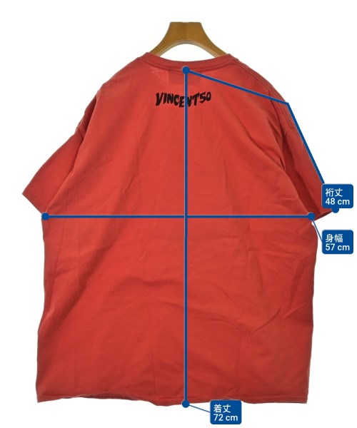 VINCENT50 เสื้อยืด/เสื้อท็อปส์