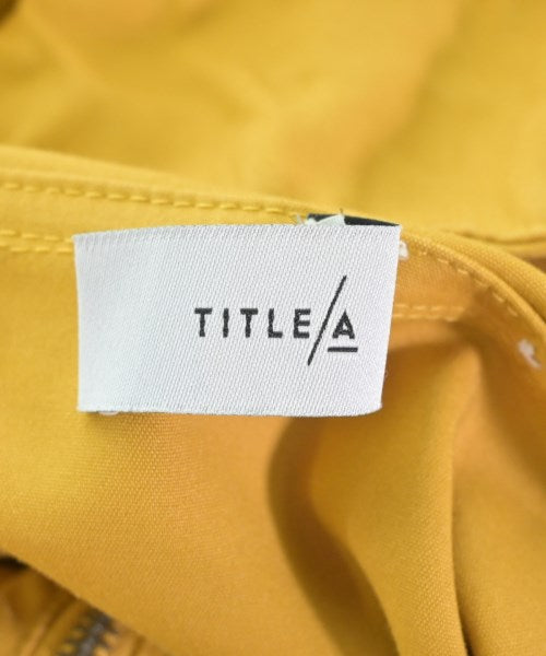 TITLE/A แจ็คเก็ตเบลาส์ อื่น