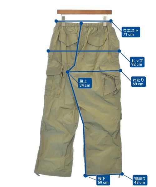 IOOOS THOUSANDS กางเกงมีกระเป๋าข้างกางเกง2-4 กระเป๋า