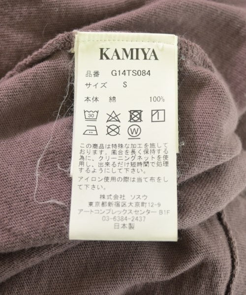 KAMIYA เสื้อยืด/เสื้อท็อปส์