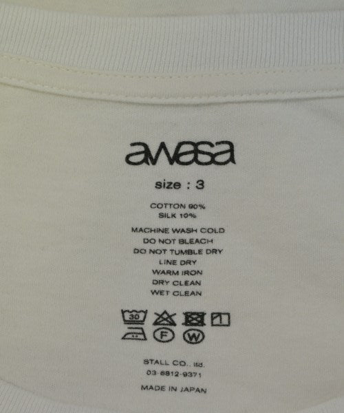 awasa เสื้อยืด/เสื้อท็อปส์