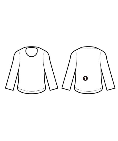 SETCHU เสื้อยืด/เสื้อท็อปส์