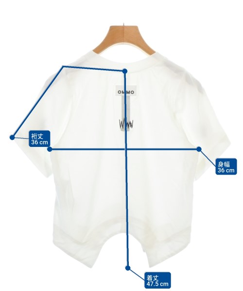 OMMO เสื้อยืด/เสื้อท็อปส์