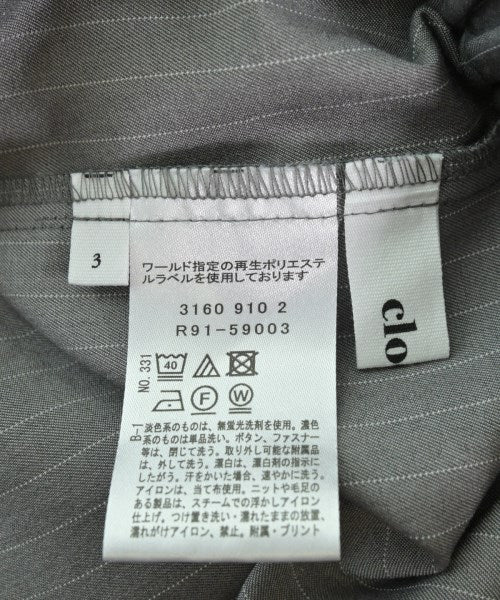 cloenc ชุดเอี๊ยม/เสื้อคลุมหลวมๆ/จั๊มสูท