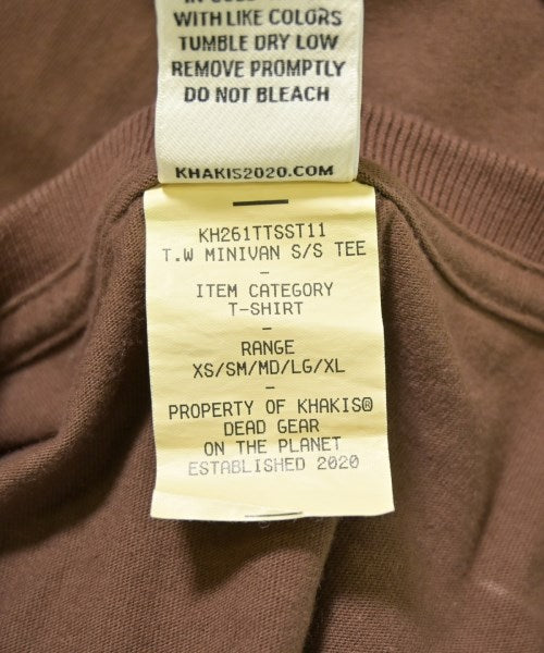 Khakis เสื้อยืด/เสื้อท็อปส์