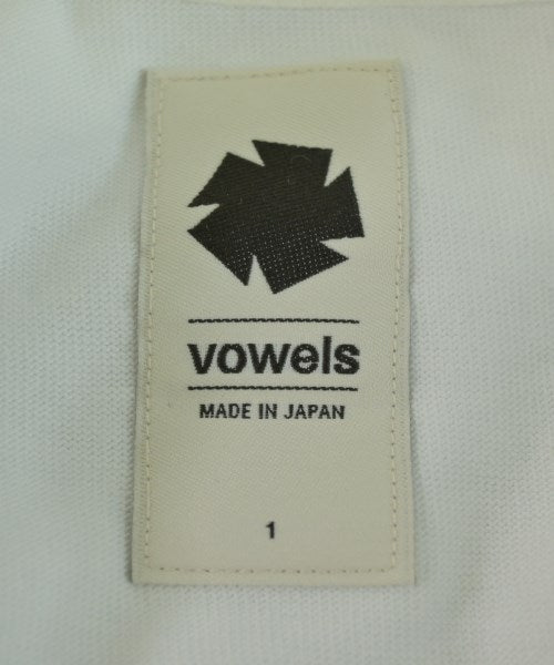 vowels เสื้อยืด/เสื้อท็อปส์