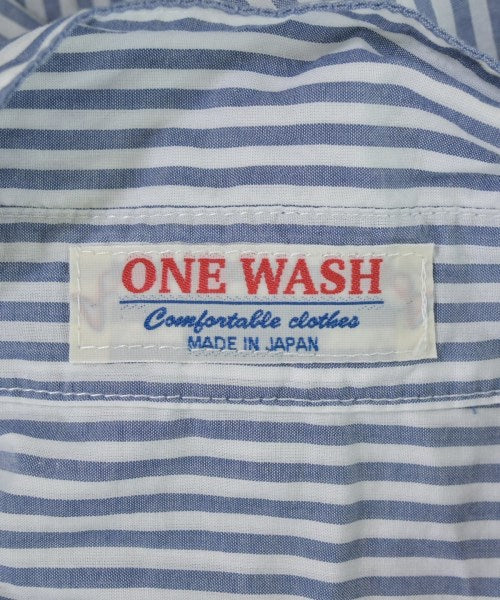ONE WASH เดรสที่เป็นเสื้อเชิ้ตตัวยาว