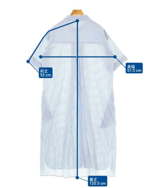 ONE WASH เดรสที่เป็นเสื้อเชิ้ตตัวยาว
