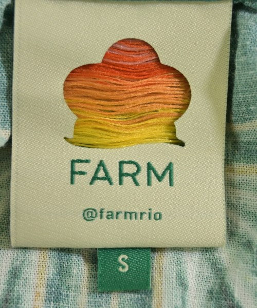FARM Rio เดรสที่เป็นเสื้อเชิ้ตตัวยาว