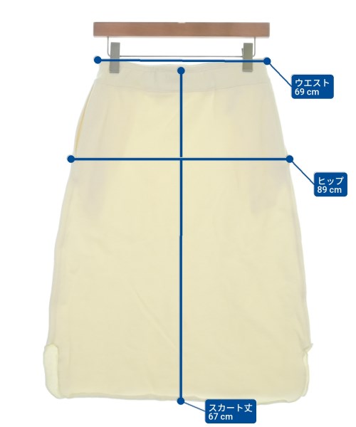 JIL SANDER + กระโปรงยาวถึงเข่า