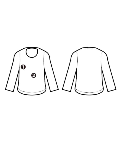 SINK kotohayokozawa เสื้อสเวตเตอร์