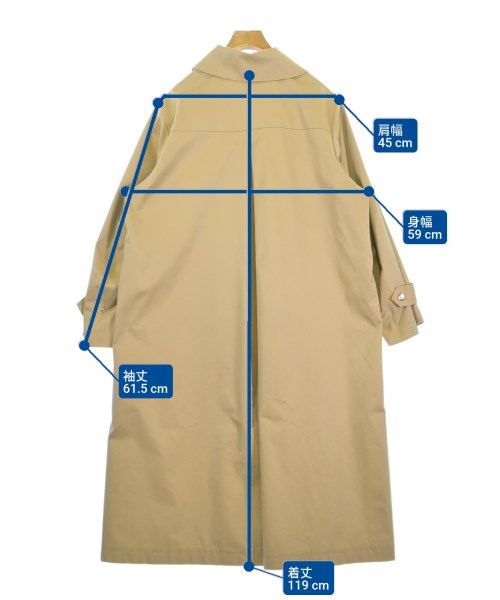 MARW UNITED ARROWS เสื้อคลุมคอปก Soutien