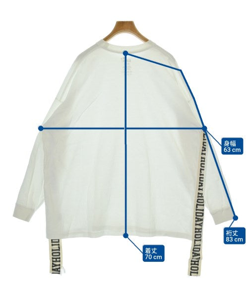 holiday เสื้อยืด/เสื้อท็อปส์