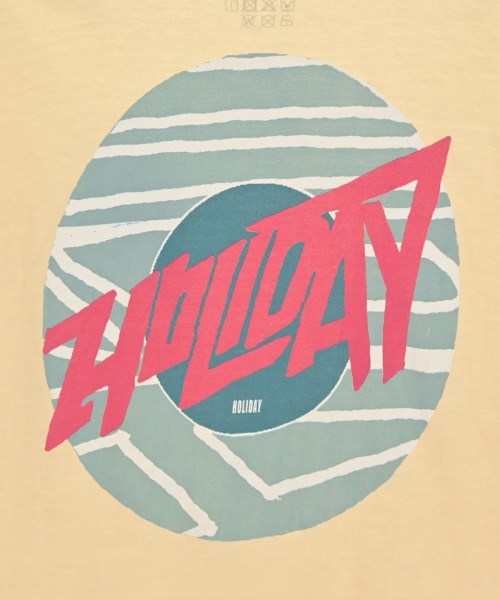 holiday เสื้อยืด/เสื้อท็อปส์