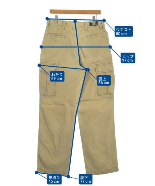 POLO SPORT กางเกงมีกระเป๋าข้างกางเกง2-4 กระเป๋า