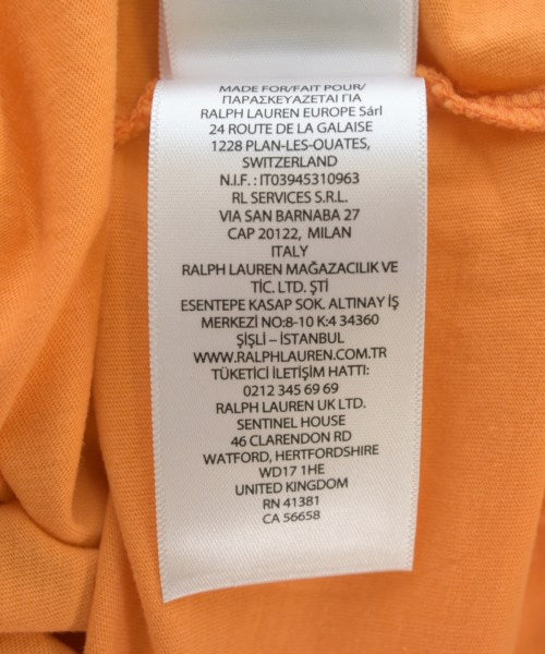 RALPH LAUREN DENIM&SUPPLY เสื้อยืด/เสื้อท็อปส์